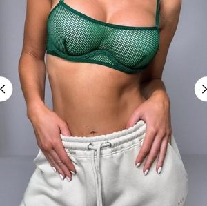 MISSGUIDED Bandeau Mesh Bralette